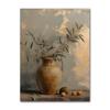 Vintage Minimalist Wall Art Italy Olive Tree In Vase Canvas Painting Poster Prints Still Life Botanical Antique Home Room Decor