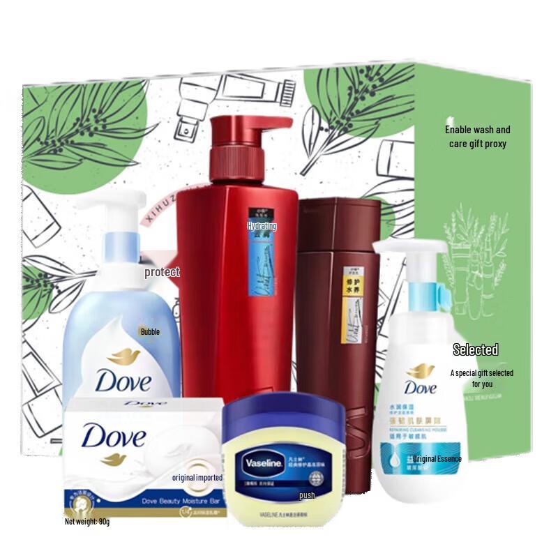 

Подарочный набор Dove Deeply Nourishing для ванны и тела (6 шт)