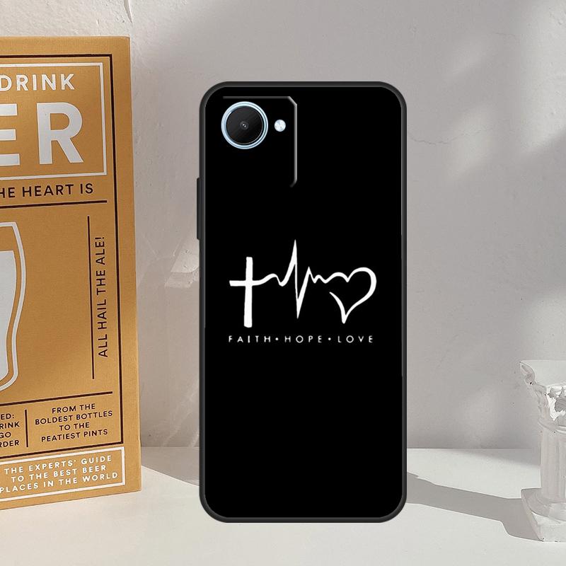

Christ Jesus Bible Verse Cross For Realme 13 12 10 11 14 Pro Plus GT 6T 6 5 GT7 Pro C55 C51 C21Y C25S C75 C67 C61 C53 Case Realme C33