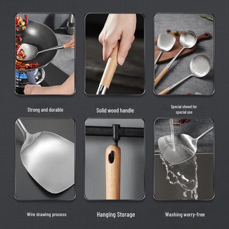 Chuangfa Edelstahl Pfannenwender