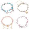 1pc 8-9cm Bracelet Safety Chain High Color Retention Gold Plating Safety Chain Tassel Pendant Chain Accessories DIY Handmade
