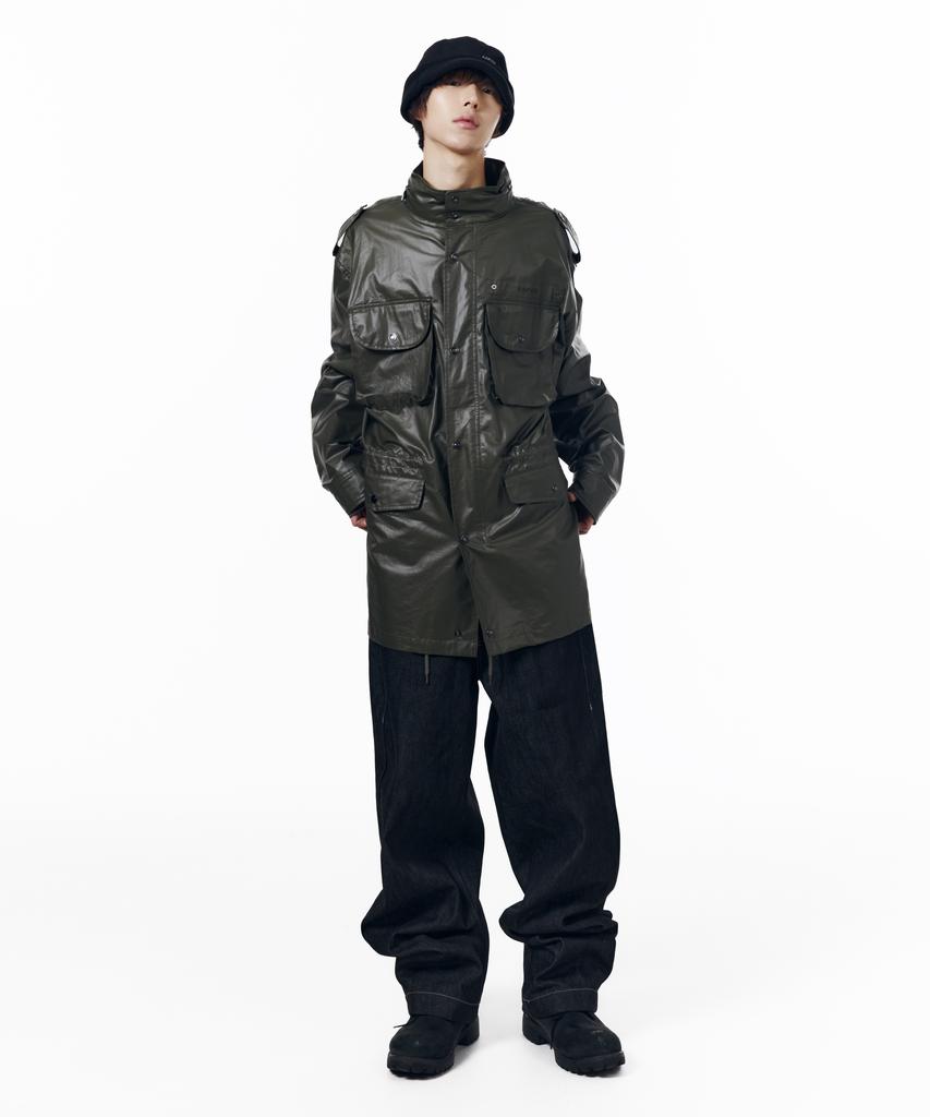 AAKAM Coated Field Jacket (Khaki)