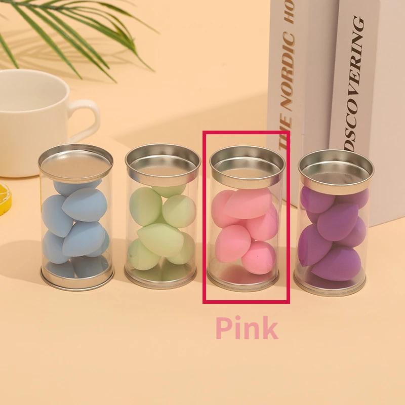 6/7 SZT. Mini Gąbka do Makijażu na Mokro i na Sucho Miękki Puder do Pudru do Cieni do Powiek Korektor Narzędzie do Blendowania Makijażu z Pudełkiem Akcesoria do Makijażu