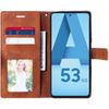 Coque pour Samsung Galaxy A53 5G Marron Anti-Rayures Protection 360 Degré