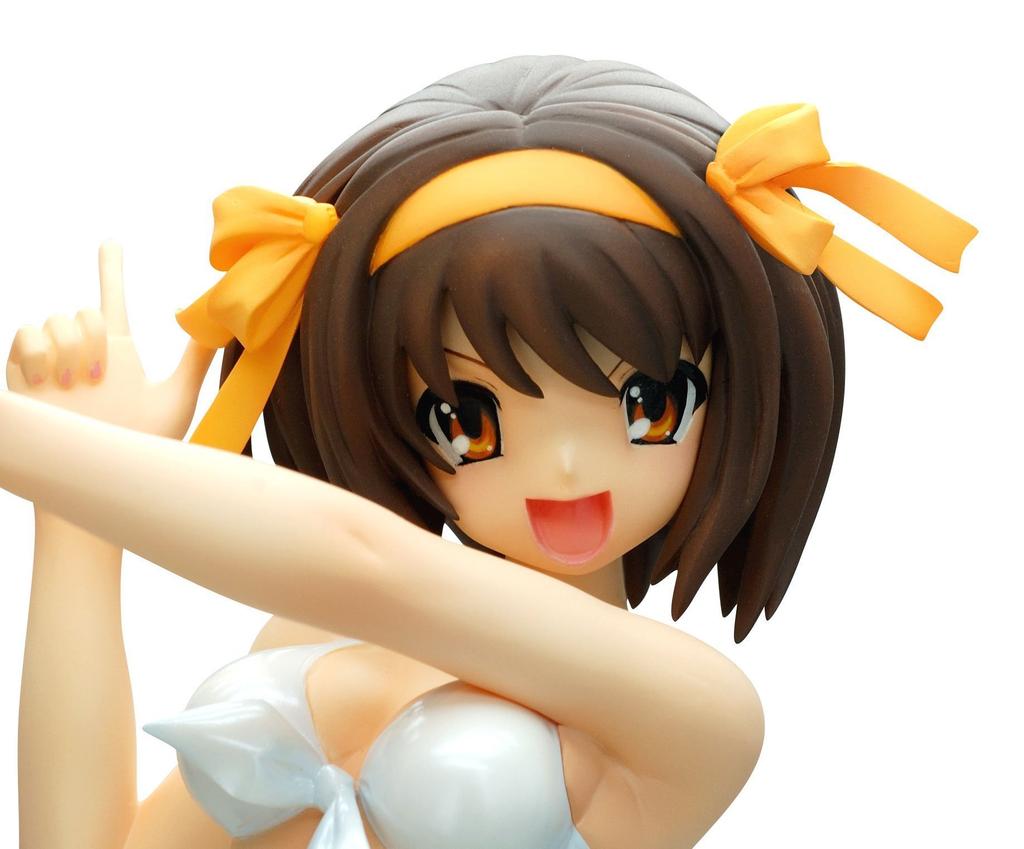The Melancholy of Haruhi Suzumiya Haruhi Suzumiya Swimsuit Scale PVC Finished Ver. (1/7 Pre-painted Figure)