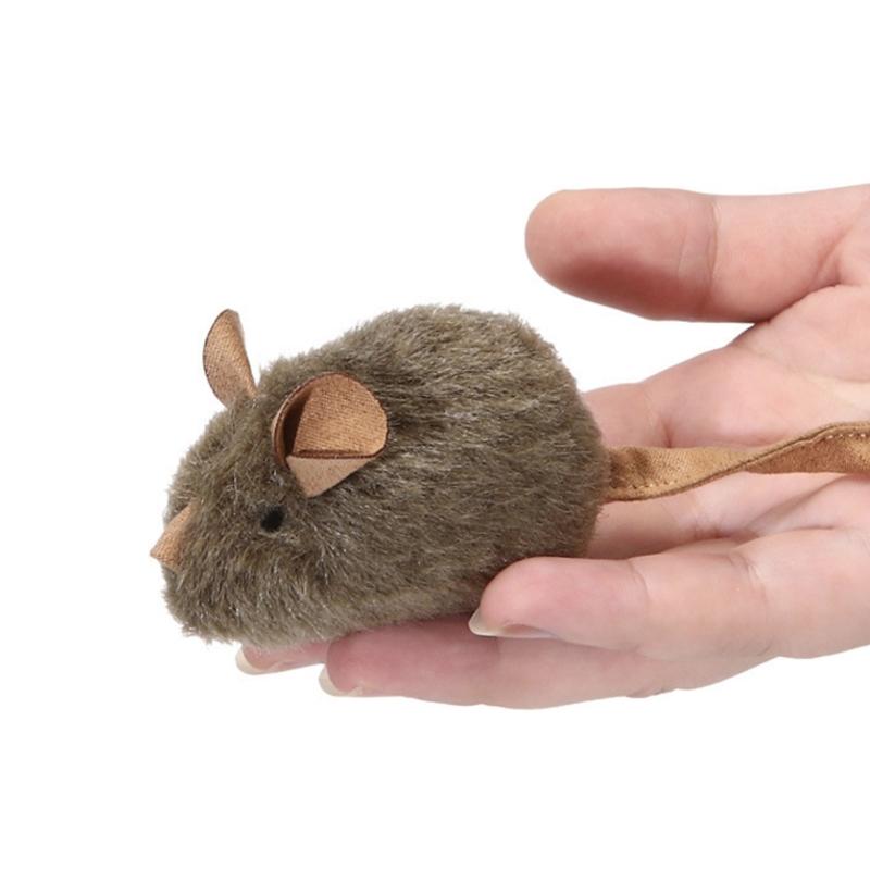 Intelligent Sensing Squeaky Mouse Cats Toy with Automatic Sensors Design For Indoor Cats Entertainment Mental Stimulation