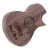 Wood Pick Storage Box Rotating Open Guitar Plectrums Cases Box Light Weight Portable Guitar Pick Holder Enduring