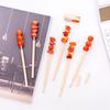 Ballpoint Pen Realistic Mutton Skewer Shape Lightweight Slim Design Decorative Ballpoint Pen Desk Accessory