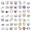70 Sheets Kitten Stickers: Cute Cat Memes & Realistic Internet-Famous Cats Collection