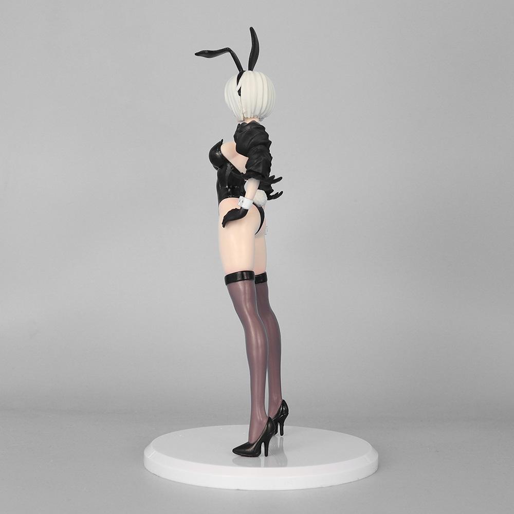 Nier:Automata Figure Yorha No. 2 Type B Figure Bunny Girls Anime Figurine Model Statue Doll Collection Adults Gifts