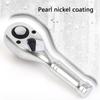 Ratchet Spanner 72Tooth Mechanism Rapid Adjustment Professional Metal Tool Oil Resistant Grip For Mechanical Tightening Tasks