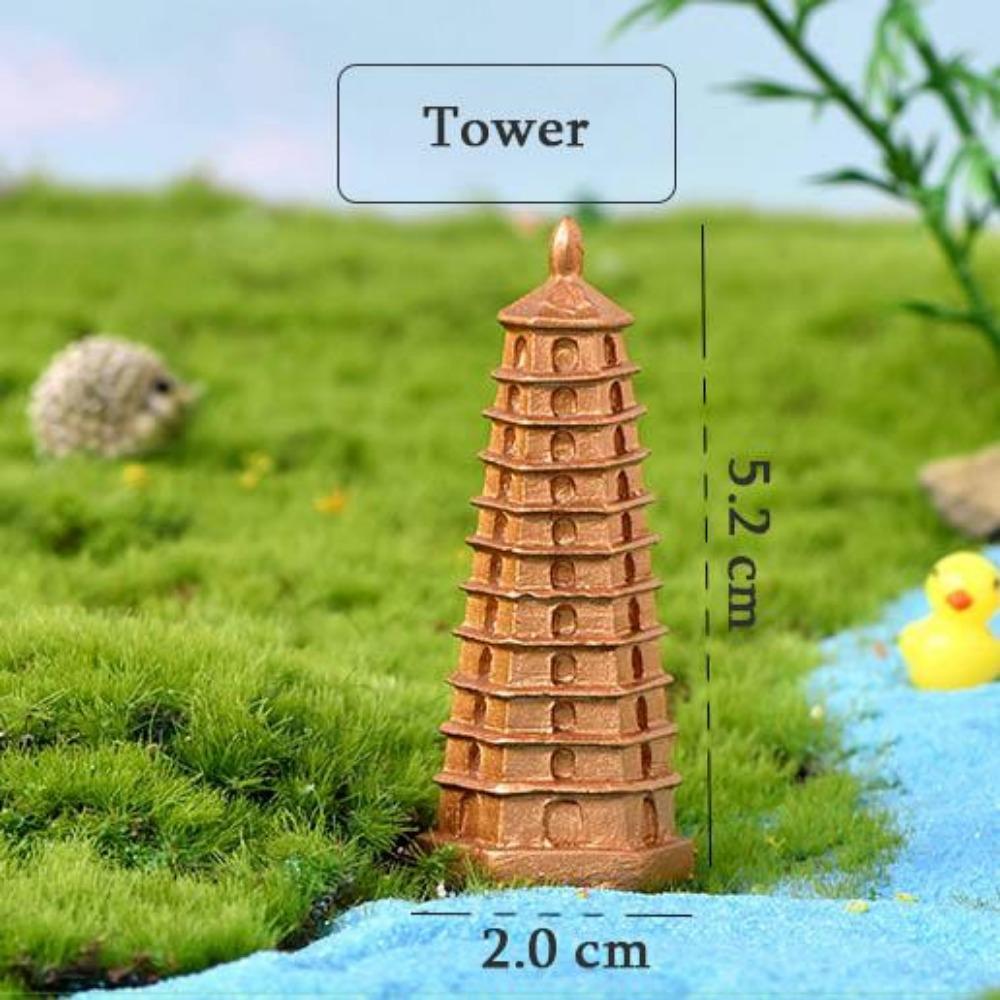 Antique Bridge Model Resin Fairy Garden Miniature/Terrarium Ornaments Figurines Dollhouse DIY Accessories Vintage Decoration