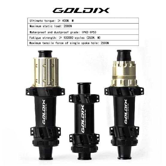 GOLDIX 240sl Road Hub Ccentral Locking Disc 24 Hole New Ratchet 60T Straight Hub Gravel Bicycle for Shimano11 Speed SRAM