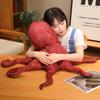 Peluche Polpo Realistico 40-80 cm Peluche Animali Marini Simulati Bambole Polpo Rosso & Peluche Giocattoli Peluche Realistico