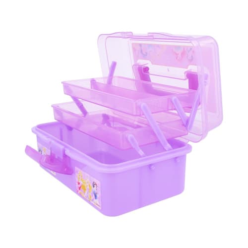 Sun-Star Stationery Friendly! Deco Charm Box, Disney Princess, 13 X 25 X 16 Cm