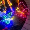 LED Dynamic Glowing Butterfly Outdoor Waterproof Garden Lights