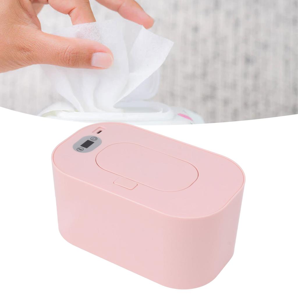Baby Wipe Warmer USB Constant Temperature Portable Wipe Heater Temperature Adjustment Warm Dispenser 5V