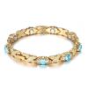 Orecchini Moda Magnete Bracciale Donna Oro Diamante Bracciale Magnetico Nicchia Tendenza Gioielli