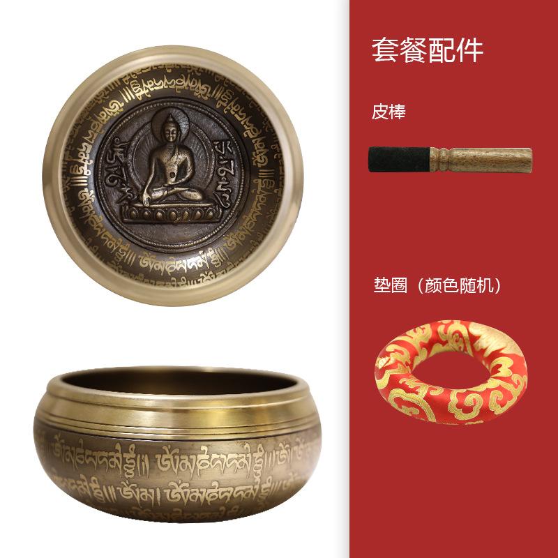 

Buddha Statue Chanting Bowl Copper Bowl Singing Bowls Yoga Meditation Music Healing Bowls Buddhist Utensils Temple Ornaments
