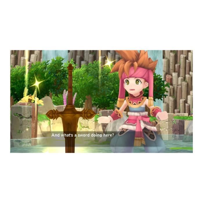 Role-playing Game - Square Enix - Secret of Mana - PS4 - 1 To 3 Players - Modernized Remake