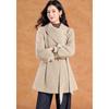 Kebeier Women's Irregular Design Winter Wool Coat