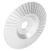 Grinding Shaping Disc Tungsten Carbide 100mm OD 16mm Hole Dia for Angle Grinder Woodworking