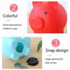 Small Pig Shaped Home Decor Shatterproof Coins Storage Box Birthday Gift Piggy Bank Money Bank