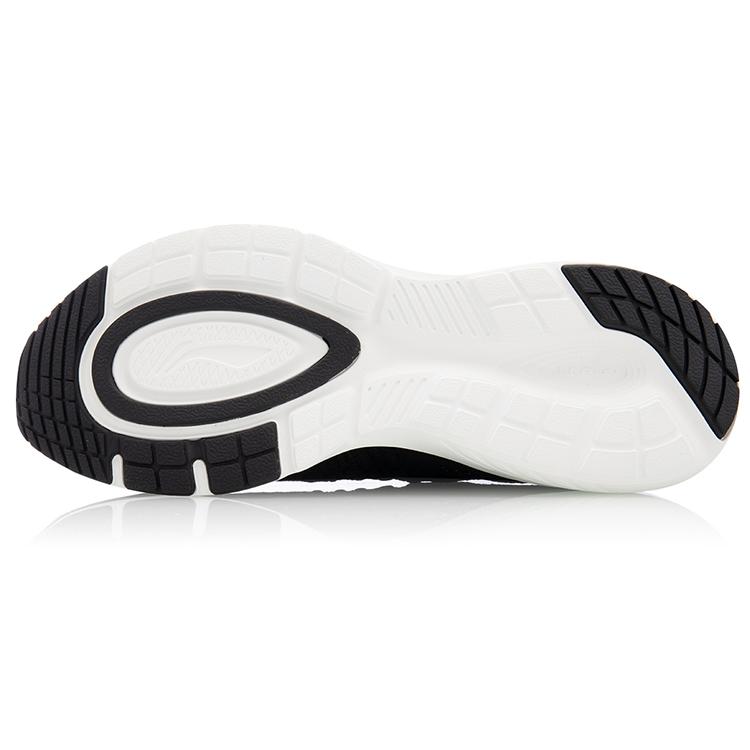 New LiNing YunQue Cushioning Breathable Low-Top Running Shoes Women's Black ARHQ178-1