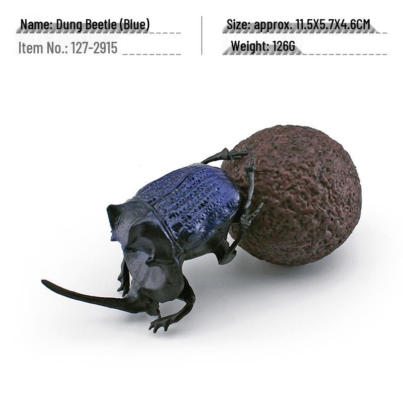 Cross-Border Insect Wildlife Model: Beetle & Scarab for Children's Science Education and Sand Table Decor