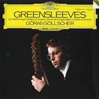 LP Record GORAN SOLLSCHERGUITAR  Greensleeves 28MG0460 DEUTSCHE GRAMM Japan Obi Classical Used