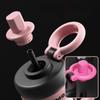 1Pc Stacked Le Large-capacity Straw Cross-border Plastic Transparent Lifting Rope 820ml Accompanying Cup Fitness Sports Kettle Gift
