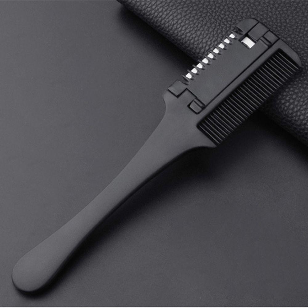 Household Styling Tool Razor Blade Haircut Brush Thinning Trimmer Hairdressing Comb Hair Clipper