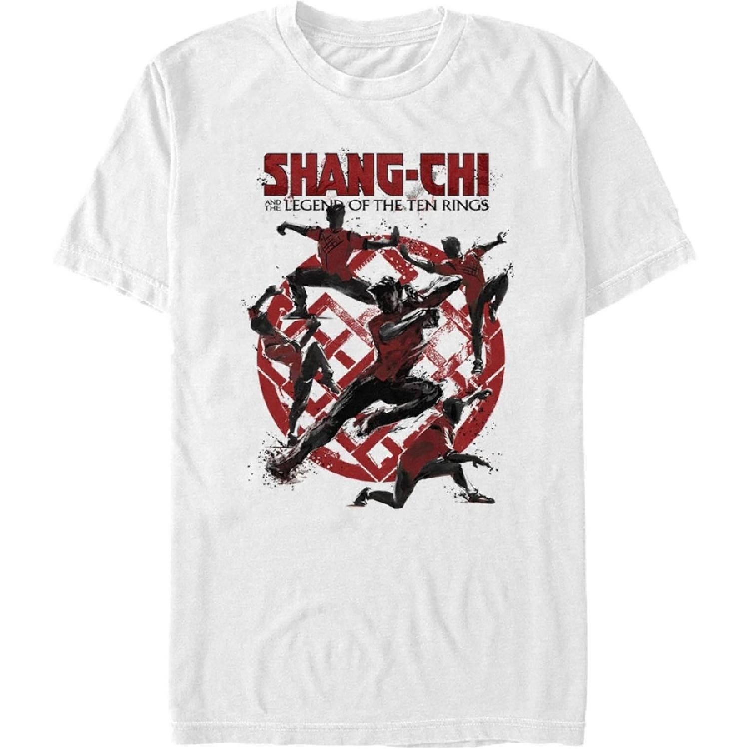 Fifth Sun Men s Shang-Chi and The Legend of The Ten Rings Action Logo T-Shirt XXXXXL белый