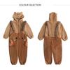 Cute Cartoon Fleece Pyjama Flannel Robes Women High Quality Onesie Adults Animal Pajamas Set Women Men Warm Winter Bear Sleepwear