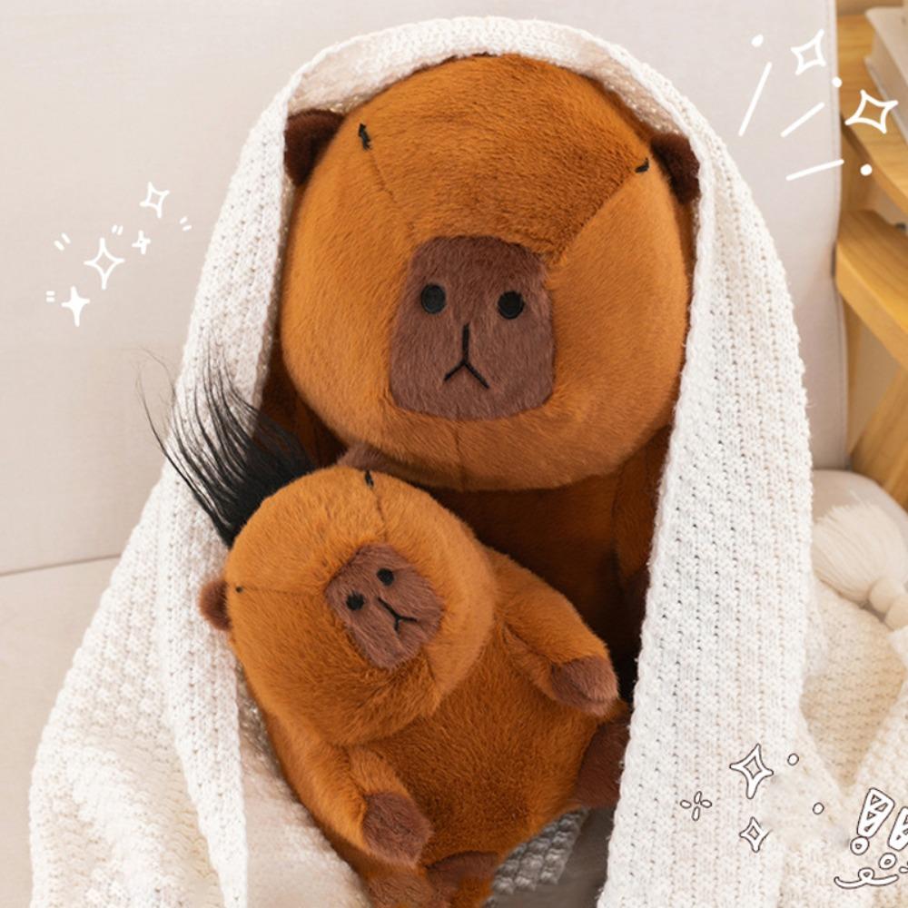 Diy Hair Capibara Anime Fluffty Toy Soft Capybara Plush Doll Capybara Plush Toy  Home Decor