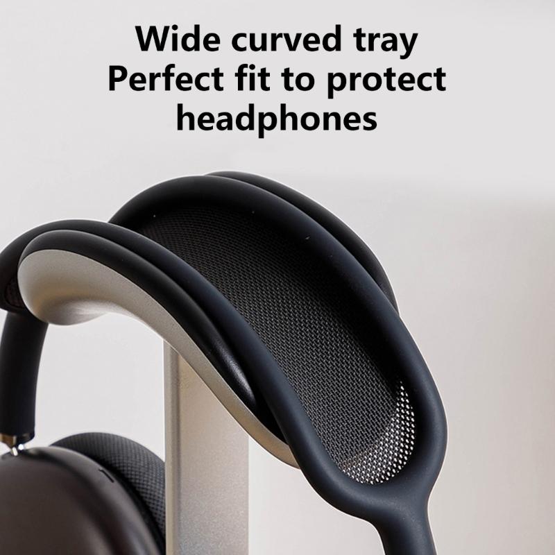 Kopfhörerständer aus Aluminiumlegierung, rutschfeste Basis, Displayhalter für Headsets und Schmuck