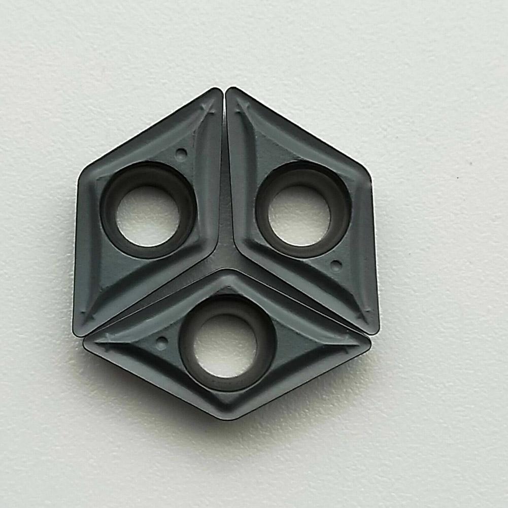 10pcs DCMT070204-SM DCMT 2-1 SM Indexable Inserts For CNC Lathe Inner Hole Turning High Grip Stable Performance DCMT07