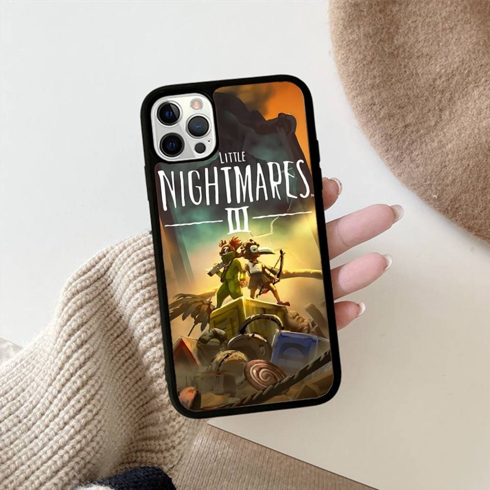 Hot Game L-Little Adventure Nightmares Phone Case For IPhone 17 16 Pro Max Air 13 12 Mini 14 15 Plus 11 PC+TPU Back Cover