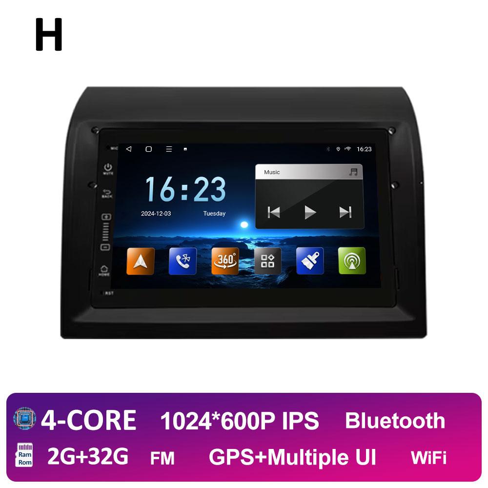 7 Inch Android Car Radio Video Multimedia Player For Fiat Ducato 2006 2007 2008 2009 - 2016 Wireless Carplay Bluetooth Head Unit