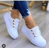 Fashion Women Flat  2025 New Fashion High Quality Casual Shoes Comfortable Outdoor Sports Platform Plus Size Round Head Shoes