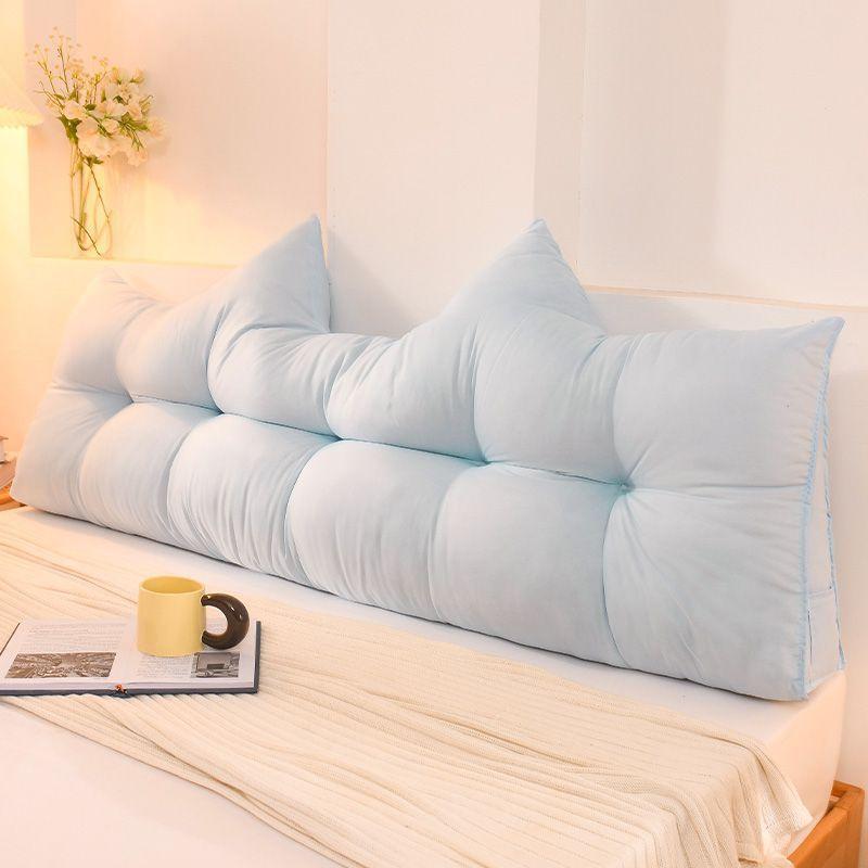 Cute bedside triangle pillow bedroom cushion anti-collision tatami sleeping pillow