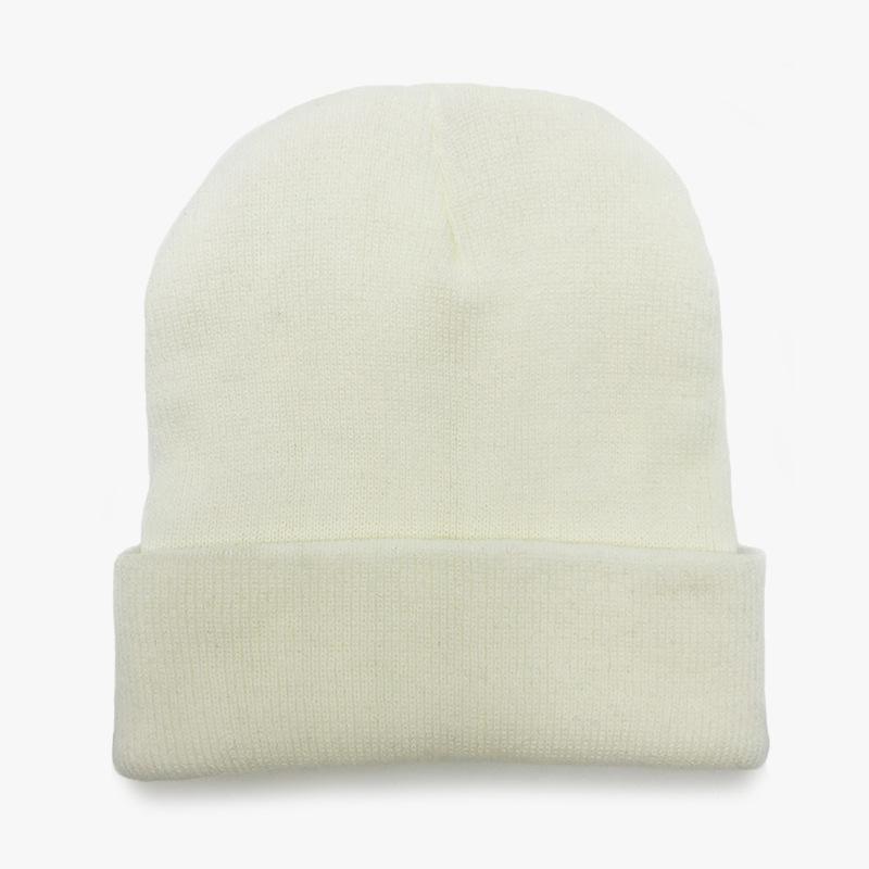 1pc Men's Simple Solid Color Fashionable Winter Unisex Thickened Warm Winter Hat Halloween Beanie Fall Outfit