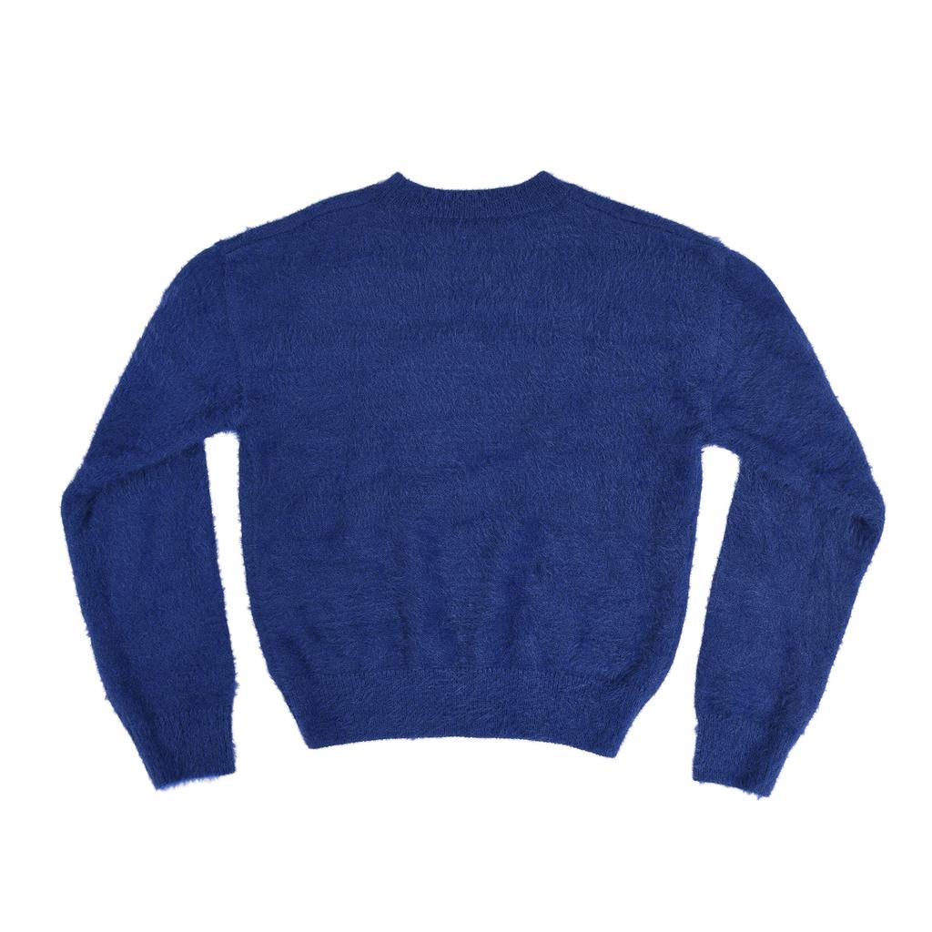 Eiieii Flashed Cats Angora Strick -[Blau Marine]