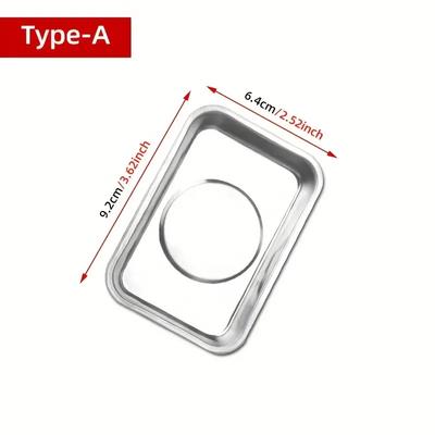 1Pc Magnetic Tray Square Magnetic Parts Bowl Screw Tray For Automotive Nuts Bolts Screws Parts Suction Storage Tools