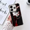 Devil Bad Boy Anime Style Plating Phone Case For Xiaomi Redmi Note 14 15 Pro Plus 13 12 11 11S 11T 10 9S 9 5G Anti-Fall Airabag