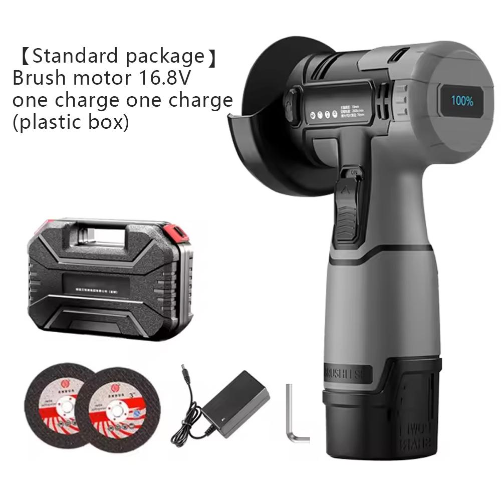 

16,8 В аккумуляторная угловая шлифовальная машина с литиевой батареей для полировки, резки, шлифования, электрический инструмент небольшого размера с высокой эффективностью EU