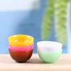 5Pcs 1:12 Dollhouse Miniature Round Bowl Model Kitchen Dinning Accessories