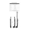 OFFBONDAGE Portable Bicycle Pump 300PSI Bike Air Pump Portable Tire Inflator MTB Road Bike Pump with Gauge Schrader Presta Valve
