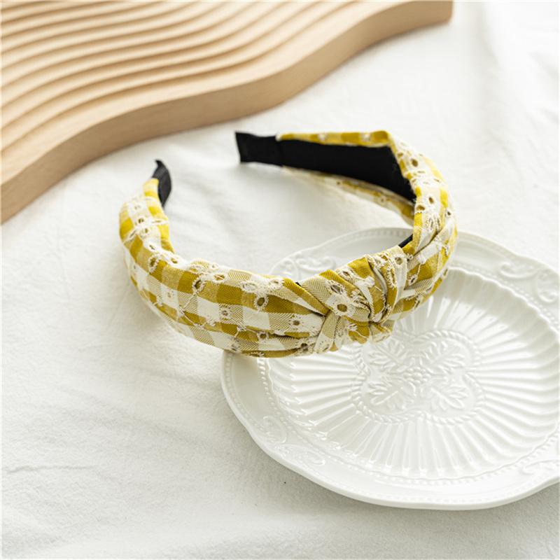 Spring Summer Women Beautiful Print Cloth Knotted Hairbands Fashion Girls Hair Hoop Accessories