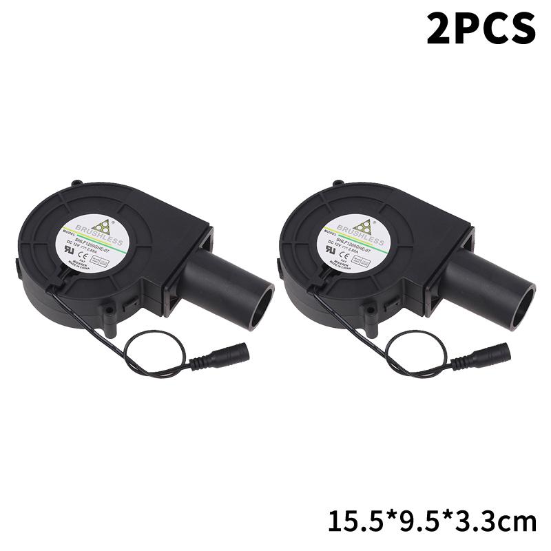 220V'den 12V'a Ayarlanabilir Blower Fan Büyük Hava Hacimli Turbo Fan Dış Mekan Kamp Barbekü Pişirme Kömür Başlatıcı İçin